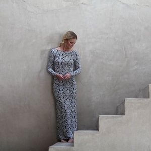 Nightcap Jacquard Maxi Dress